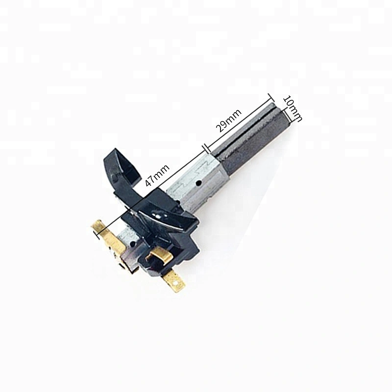 Universial Vacuum Cleaner Parts  Low Noise Motor High Efficient Carbon Brush 47*29*10mm