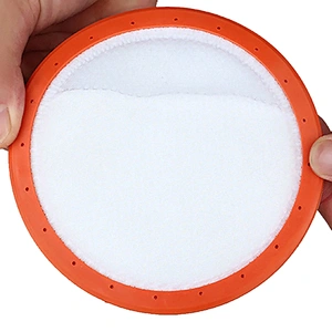 high quality 110*128mm orange filter to filter dust vacuum cleaner parts hepa filter C3
