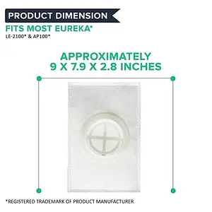 Replacement Vacuum Cleaner Filters For Electrolux/Aerus LE-2100 Canisters & AP100 Series