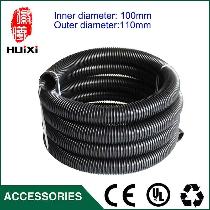 Black 100mm Inner Diameter flexible dredging EVA Hose of industrial equipment