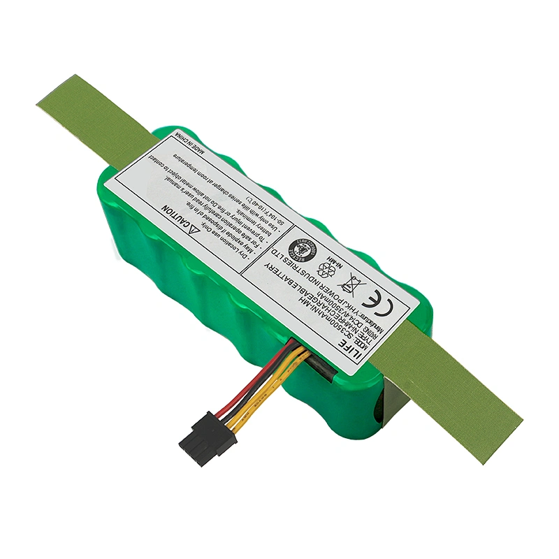 Rechargeable 14.4v 3500mAh Ni MH battery pack for smart Robot Vacuum Cleaner CR120 X500 KK8