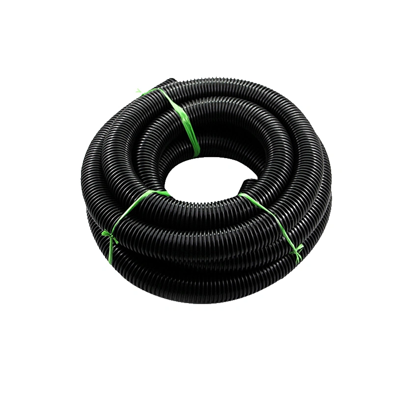 inner diameter 25mm outer diameter 32mm plastic industria black hose with high quality EVA vacuum cleaner hose of vacuum cleaner