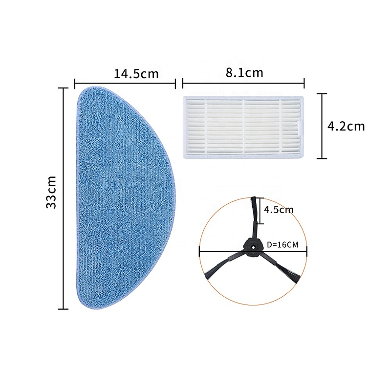 Robot vacuum cleaner parts fit for ILIFE V3s Pro, V3s, V5, V5s, V5s Pro