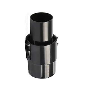 black vacuum cleaner connector inner diameter 40mm outer diameter 35mm ABS plastic connector for vacuum cleaner hose