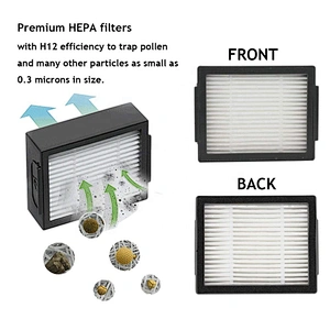 Replacement HEPA Filters For iRobot R-oomba i7 i7+/i7 Plus E5 E6 E7 Robot Smart Vacuum Cleaner
