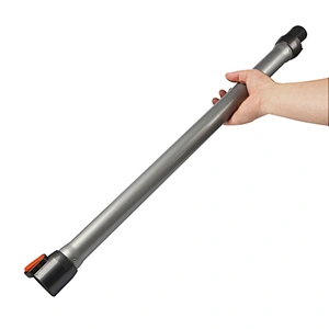 Black High Temperature Straight Hose Length 56cm Metal Hose for Accessories of Vacuum Cleaner DC35