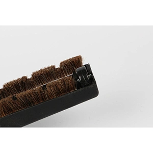 Vacuum cleaner parts horse hair floor cleaning brush with wheels