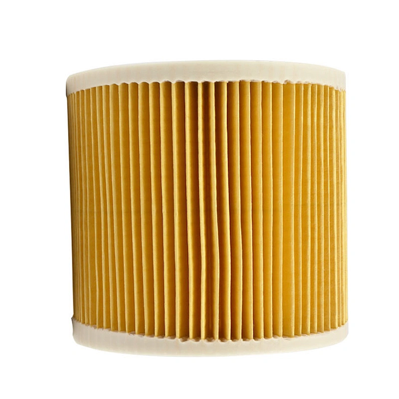 KA Series Vacuum Cleaner Parts Wet/dry  Yellow Hepa Filter 122*115*82mm