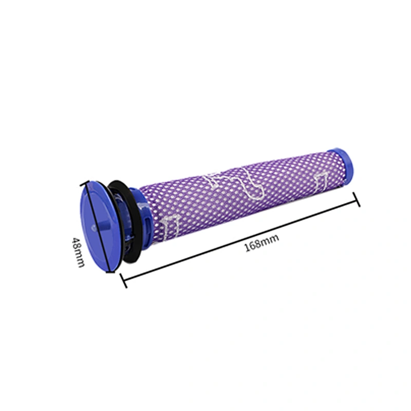 high efficient 1 pcs 168*48 white filter cotton to filter air the original of vacuum cleaner part filter cotton V7