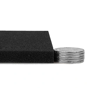 high efficient 1 pcs black filter cotton for vacuum cleaner parts hepa filter and for D-928