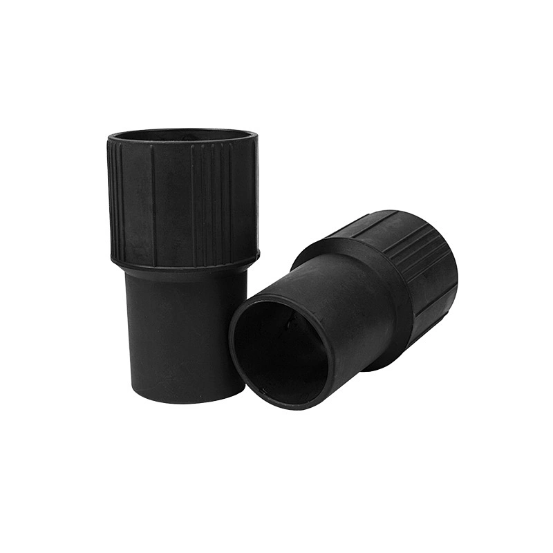 black vacuum cleaner outer diameter 42mm PP plastic connector for industrial vacuum cleaner parts