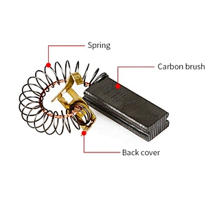 30*11*6mm Motor Carbon Brush With High Quality Of Blowing Parts For Various Blowing Machine