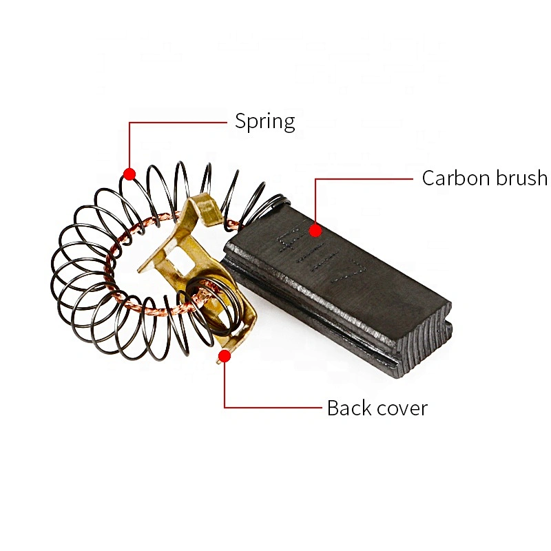 30*11*6mm Motor Carbon Brush With High Quality Of Blowing Parts For Various Blowing Machine