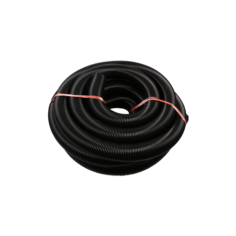 inner diameter 25mm outer diameter 32mm plastic industria black hose with high quality EVA vacuum cleaner hose of vacuum cleaner