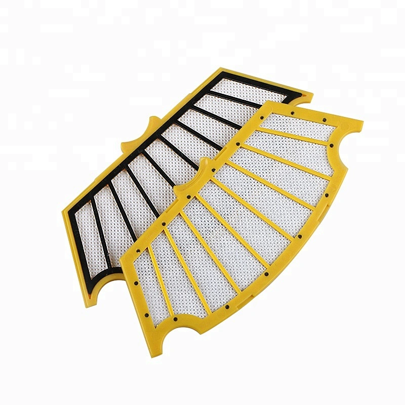 Robot Vacuum Cleaner Filter Yellow HEPA Air Filter Screen For Industrial With Good Quality
