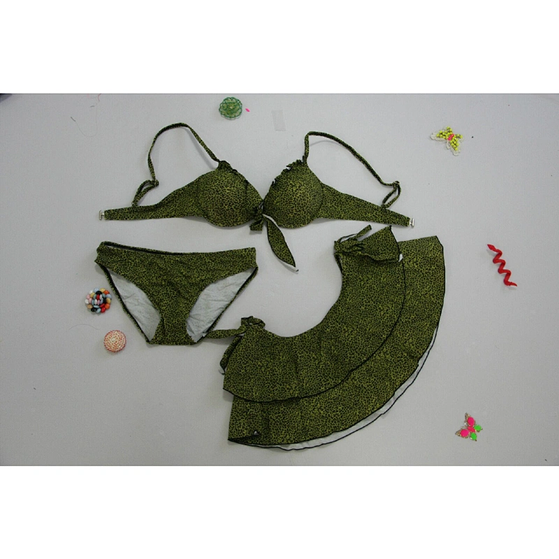 Hot Selling Fashion color sexy leopard and sweet style swimwear