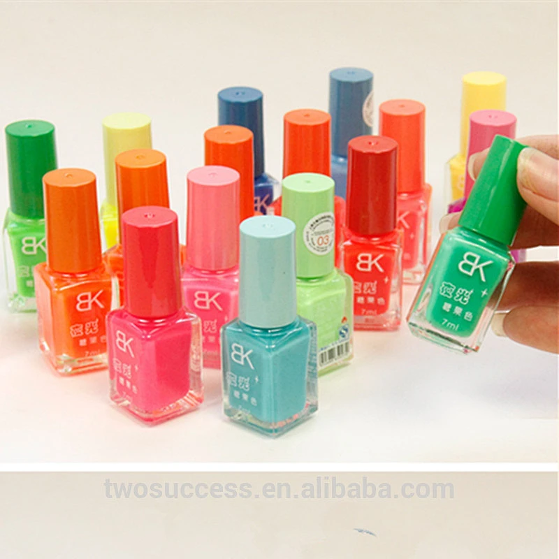 Genuine BK environmental nail polish, 5027 night elves fluorescent nail polish