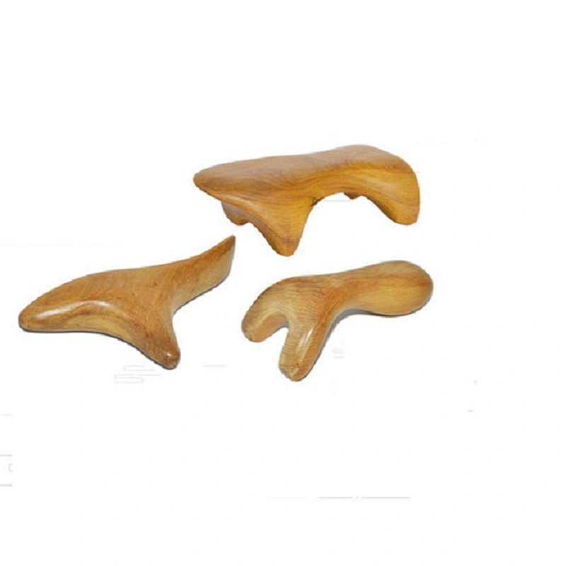 Natural Guasha Boards Massager Sandal Wood Body Massage Guasha Tools
