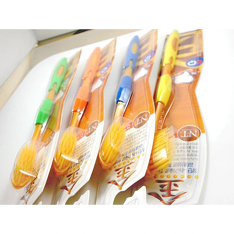 High Quality Eco-Friendly 19cm  Bamboo Charcoal Toothbrush