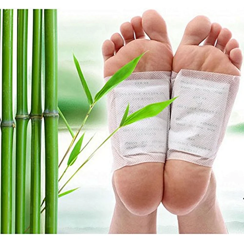 Amazon hot selling 10pcs custom logo body feet relieving pain stress and toxin detox foot patch pads