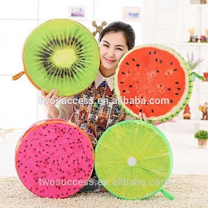 3D orthopaedic memory foam fruit pillow breathable seat cushion