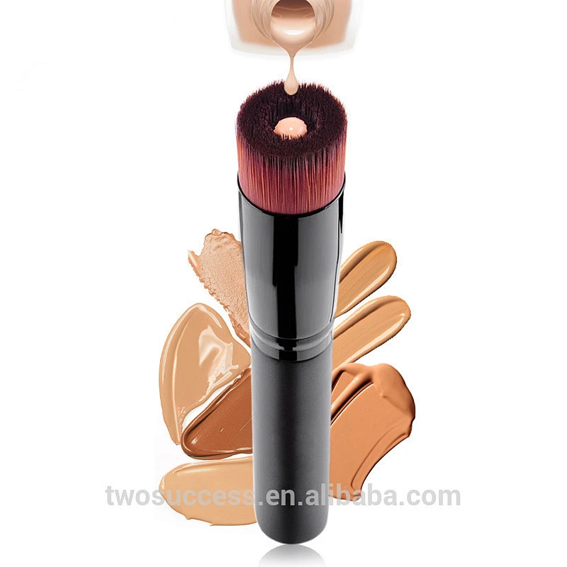 amazon Brand New Soft Makeup Wood Groove Liquid FoundationBrush Fiber Brush BB Brush