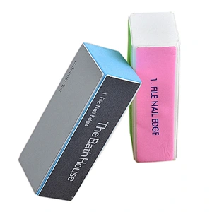 Personalized Nail Polishing Sponge Block 4 Sides Polish Sanding Shiner Sponge File