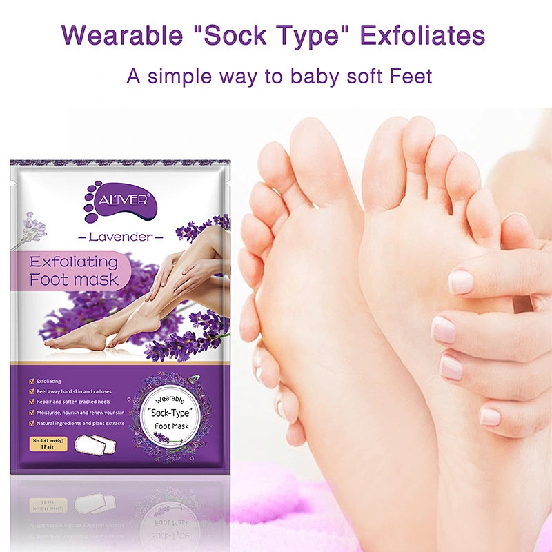 Foot Spa Skin Peeling Fruit Flavor Moisturizing Callus Removal Exfoliating Foot Mask
