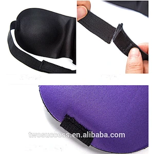 Hot Selling Private Label Comfortable 3D Silk Sleep Eye Mask