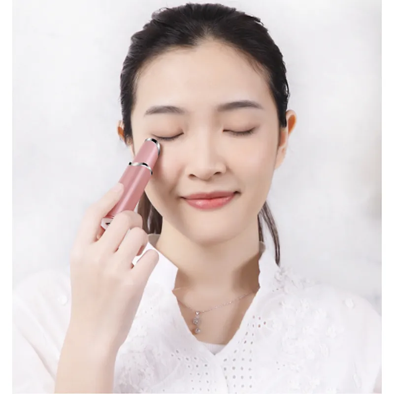 Mini vibration eye face lip wrinkle removal magic eye care wand massager