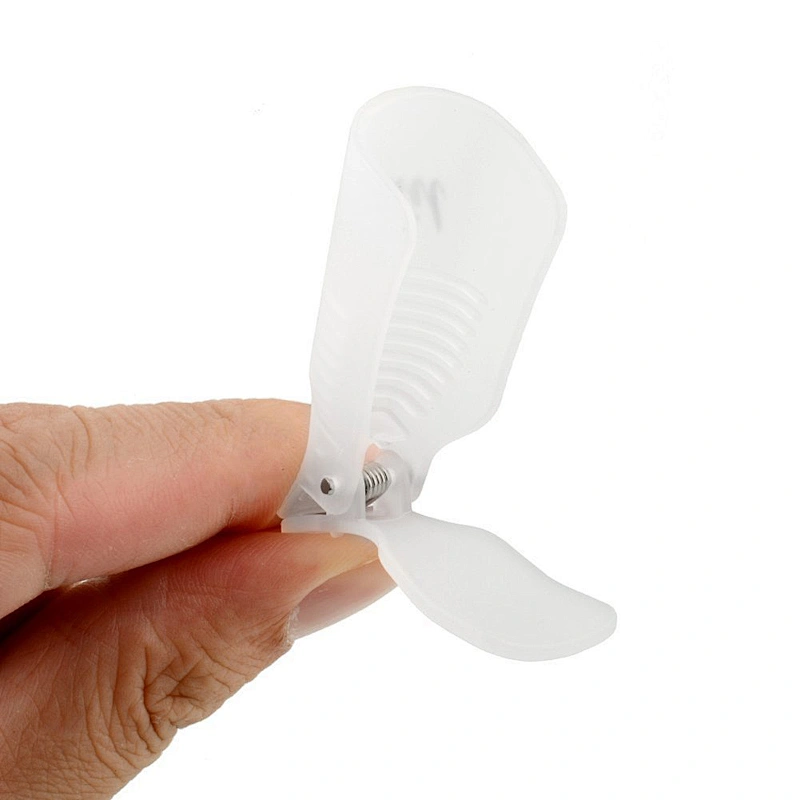 Bulk 10Pcs Reusable nail art Plastic Acrylic Soak Off Clip UV Gel Polish Remover Keeper Wrap cap tools