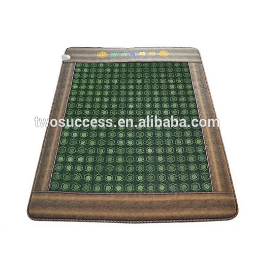 factory price vital rays negative ions mat jade heating massage bed mattress