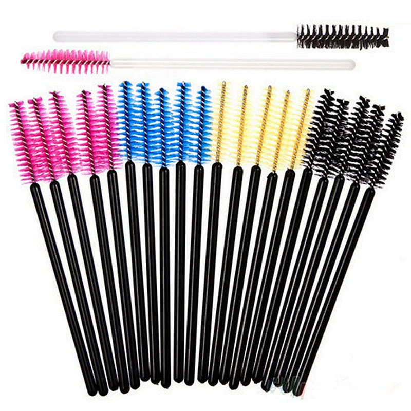 Disposable Eyelash Brush Cosmetic Makeup Tool Mascara Eyelash Extension Cleansing Brush