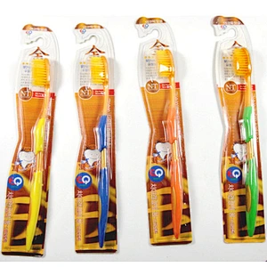 High Quality Eco-Friendly 19cm  Bamboo Charcoal Toothbrush