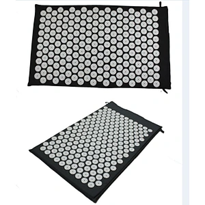 Portable Acupressure Health Foot Massage Nail Mat and Pillow Set