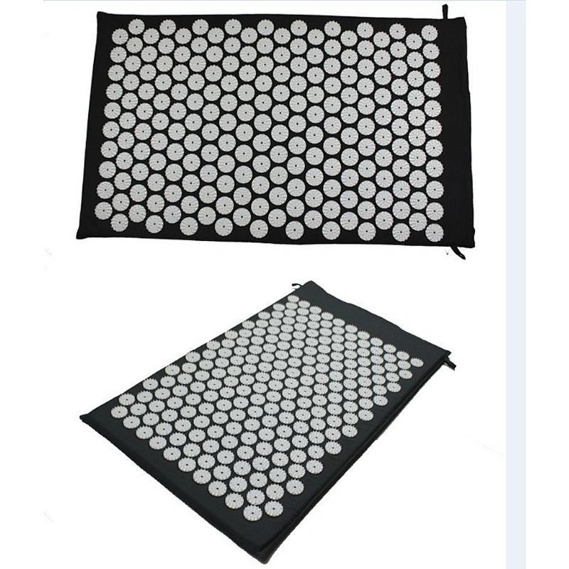 Portable Acupressure Health Foot Massage Nail Mat and Pillow Set