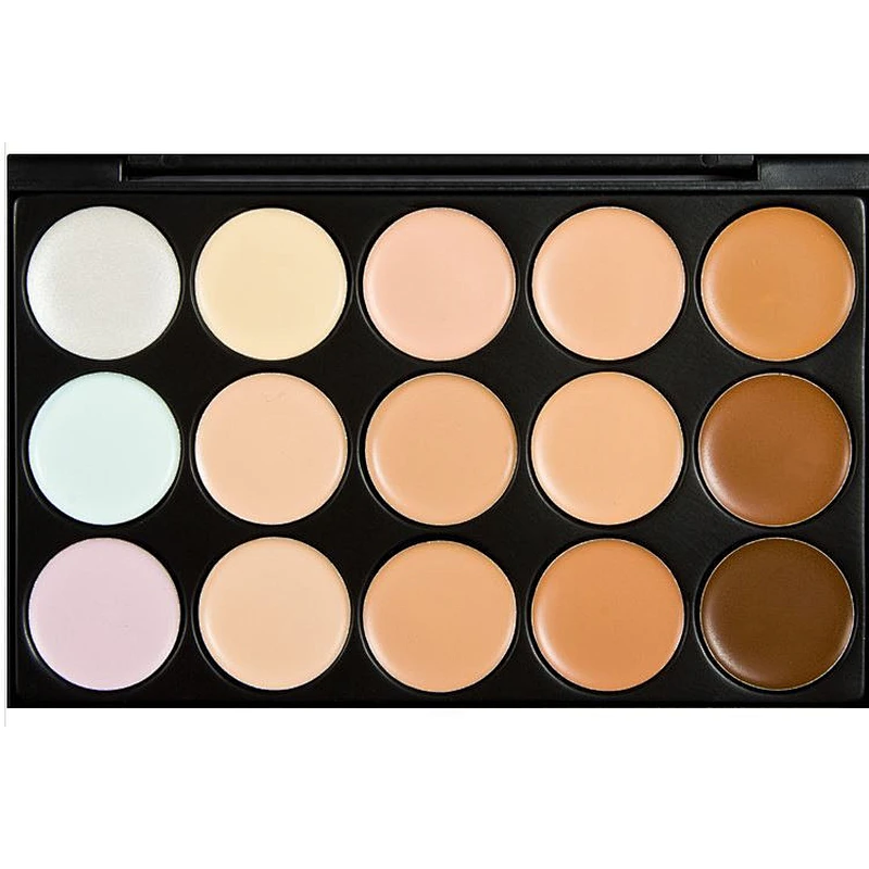 2017 High Quality New 15 Color Face Concealer Make Up Camouflage Palette