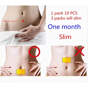 Natural Herbal Fat Burning Weight Loss Detox Slimming Patch