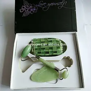 High Quality Xiuyan Jade Green Sleep Cooling Threapy Jade Eye Mask