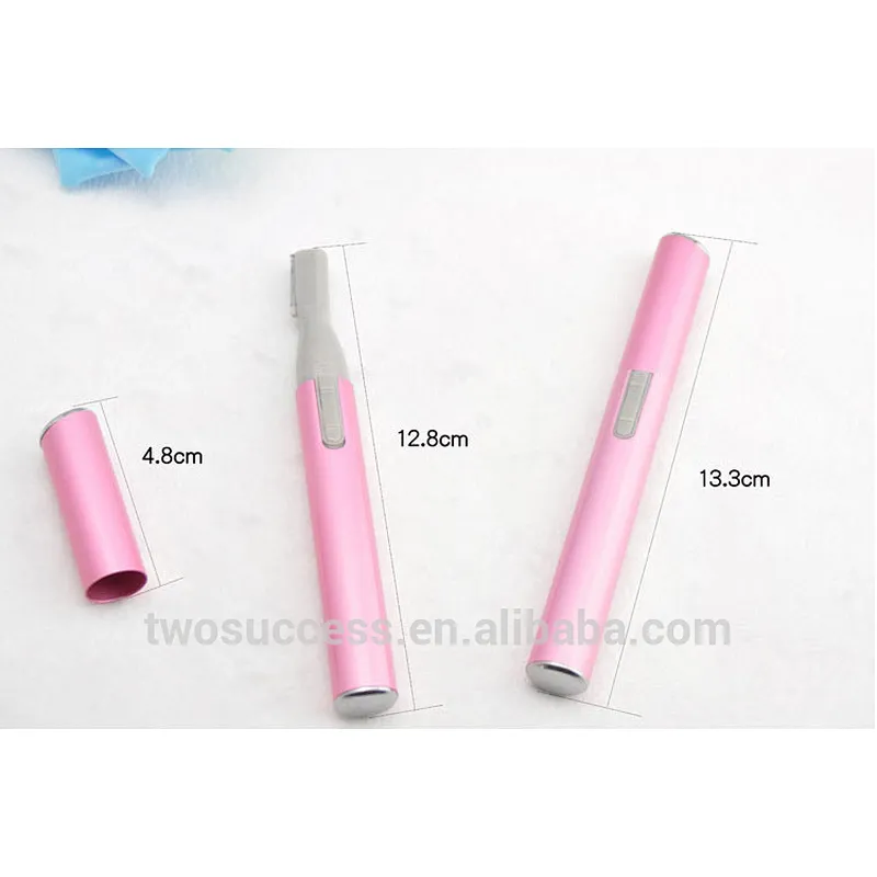 Battery pen shape personal touch razor women electric eyebrow shaver