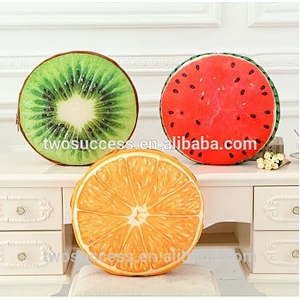 3D orthopaedic memory foam fruit pillow breathable seat cushion