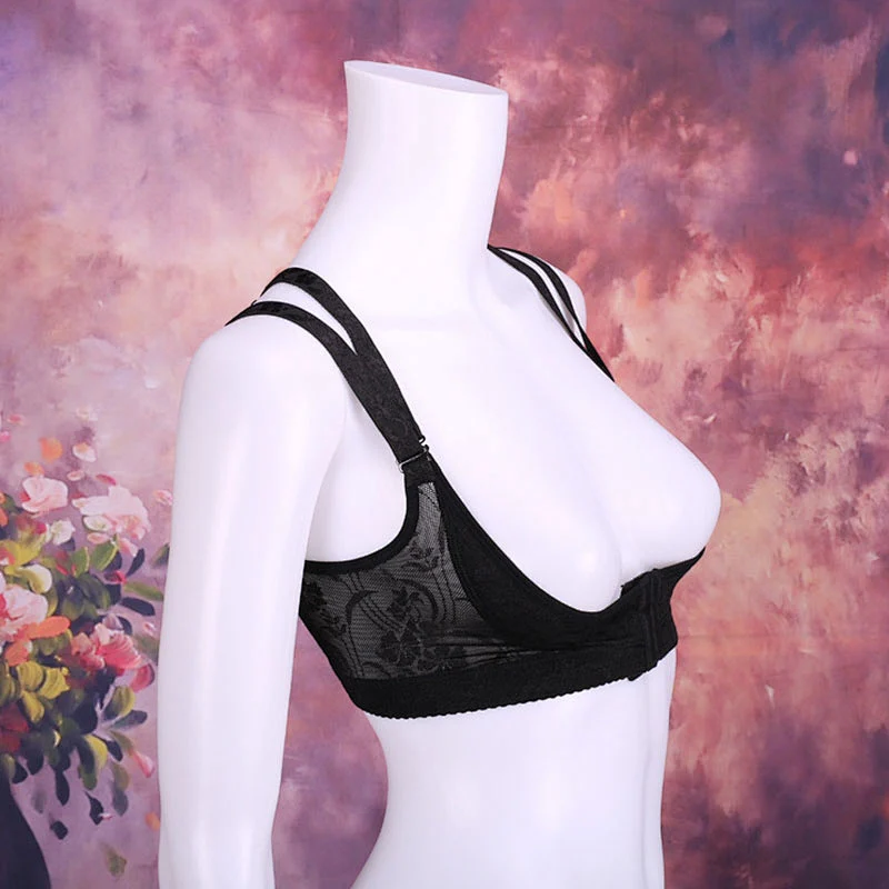 Womens Chest Brace Up Prevent Humpback Correct Posture Corset Bra X Strap Vest Personal Breathable Posture Corrector