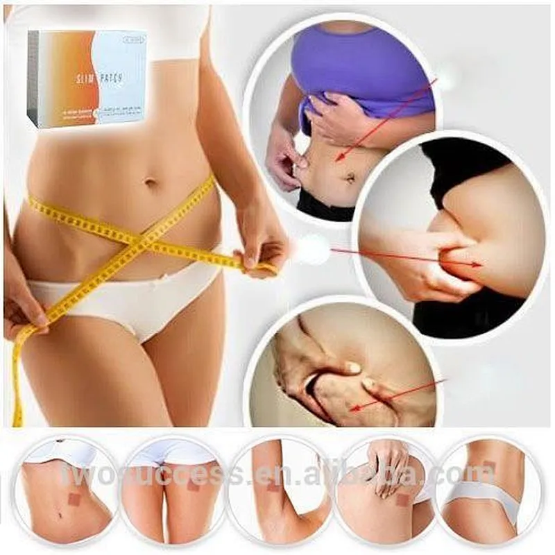 100% Natural Herbs Lipo Slim Patches, Navel Slimming Patch, Magnet Slimming Patch