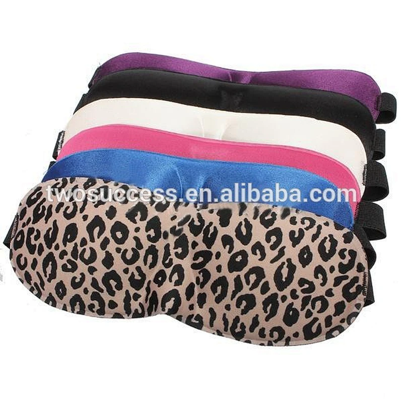 Hot Selling Private Label Comfortable 3D Silk Sleep Eye Mask