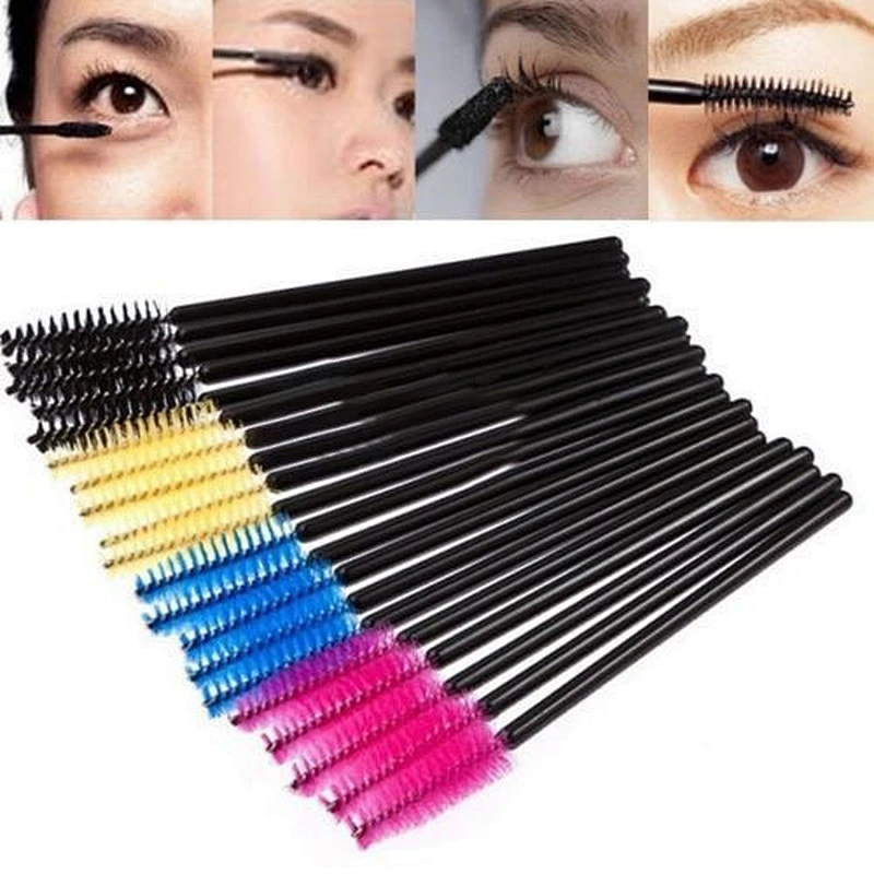 Disposable Eyelash Brush Cosmetic Makeup Tool Mascara Eyelash Extension Cleansing Brush