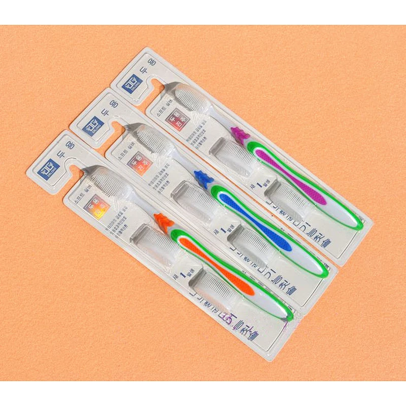 High Quality Eco-Friendly 19cm  Bamboo Charcoal Toothbrush