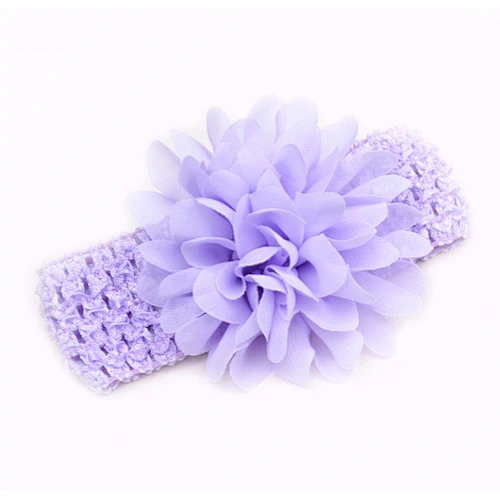 10cm Fashion Handmade Chiffon Hairbands/Various Types of Hair  Tie Bands for Baby Girl