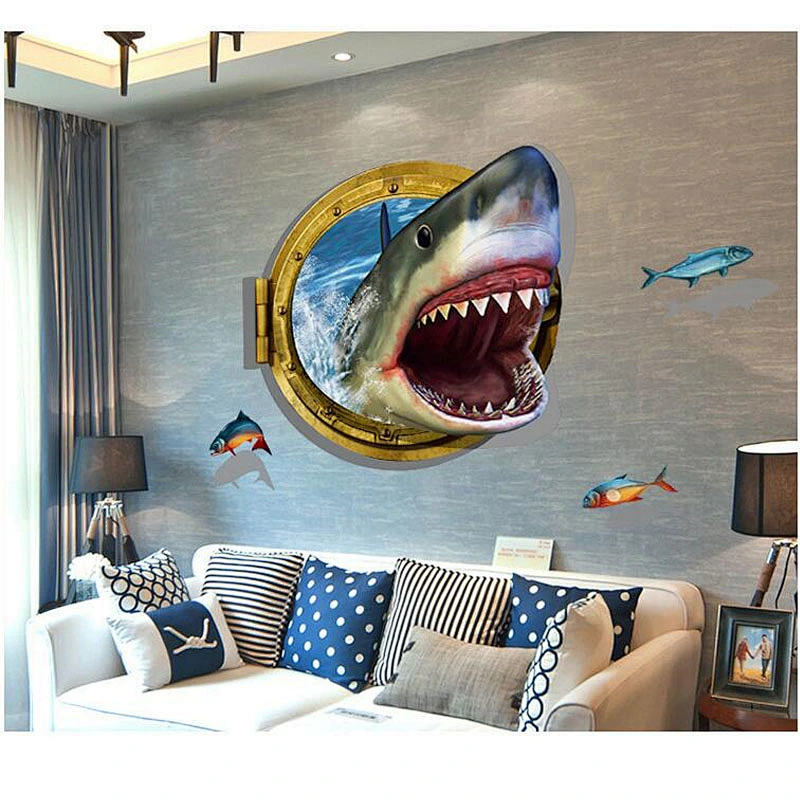 Creative Animal World Home Decoration Living Room Removable Mural 3D Wallpaper