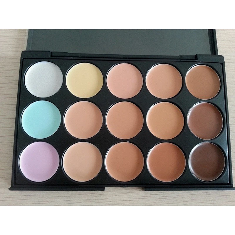 2017 High Quality New 15 Color Face Concealer Make Up Camouflage Palette
