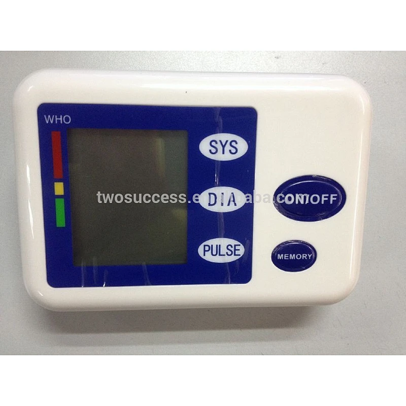 professional design portable hospital use electronic digital wrist watch blood pressure monitor sphygmomanometer